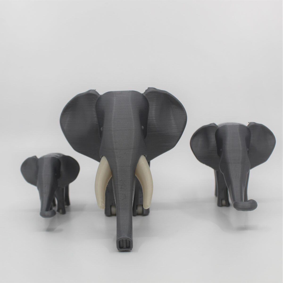African Elephant Mama & Babies - thumbnail 6
